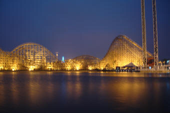 Fireball (wood coaster), Shanghai, China